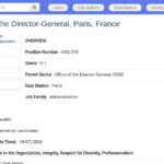 Conseiller spécial du Directeur général – Réforme et