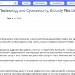 Directeur cybersécurité et technologies (monde)