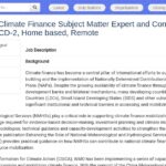Expert en finance climatique et conception de contenu