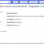 Conseiller en Finance Climatique – Télétravail (Somalie)