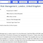 Managing Director, Risk Management