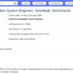Ingénieur Système de Navigation de Bout en Bout