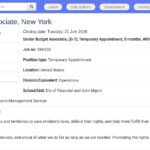 Senior Budget Associate (Temporaire) – UNICEF New York