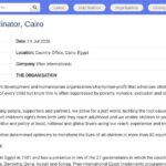 Coordinateur(trice) de parrainage – Le Caire