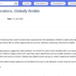 Senior Operations Advisor – Global Flexibility
