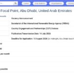 Point focal Pacifique – Consultant IRENA (Abu Dhabi)