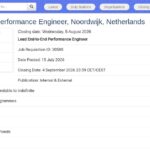 Lead End-to-End Performance Engineer – Systèmes spatiaux