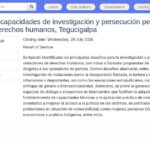 Expert en poursuite pénale des violations des droits humains