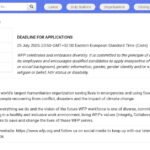 Data Analyst – Bureau Régional MENA, Le Caire