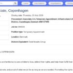 Associé aux Achats – Infrastructure & Énergie, Copenhague