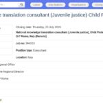 Consultant·e en transfert de connaissances – Justice