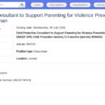 Consultant·e en protection de l&rsquo;enfance – Prévention de la