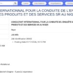 Consultant international – Enquête santé reproductive au