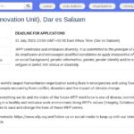 Volontaire Jeune – Unité Innovation, Dar es Salaam