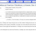 Consultant·e spécialiste en finances climatiques et urbaines