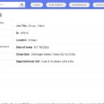 Chauffeur et agent administratif – Kigali