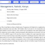Stage Gestion des Connaissances – UN-Habitat Nairobi