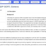 Intern – SOFF Technical Authority Support – WMO Geneva