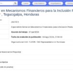 Spécialiste senior en mécanismes financiers pour