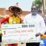 Burkina : Saturin Yaméogo gagne le Grand Prix cycliste Faso Tourisme