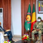 Le président de l&rsquo;Union africaine reçu par Assimi Goïta au Mali