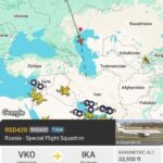 La Russie envoie un avion de commandement stratégique vers Téhéran