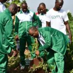 Burkina : les forces de sécurité plantent 1 000 arbres dans la ceinture verte