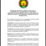 Burkina Faso : l&rsquo;AES rejette les critiques du Parlement européen