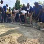 Des jeunes du CIE-MIA pavent les rues de Ouagadougou