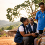 L&rsquo;OMS et le Ghana Health Service visitent la région d&rsquo;Ahafo pour faire avancer les priorités de santé