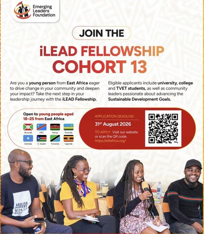 Programme iLead Fellowship 2026 – Jeunes Leaders d’Afrique
