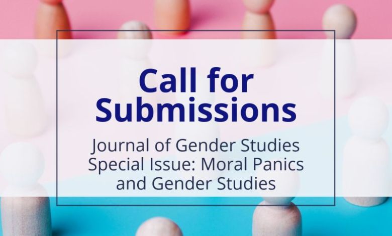 Call for Papers: Journal of Gender Studies Special Issue