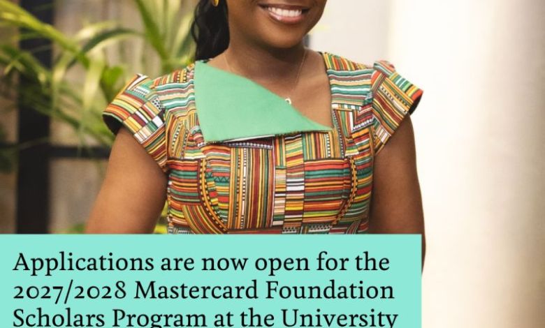 Bourse d’études Mastercard Foundation à l’Université de