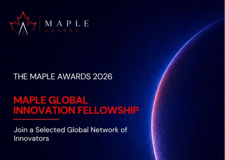Maple Global Innovation Fellowship 2026 : Rejoignez le