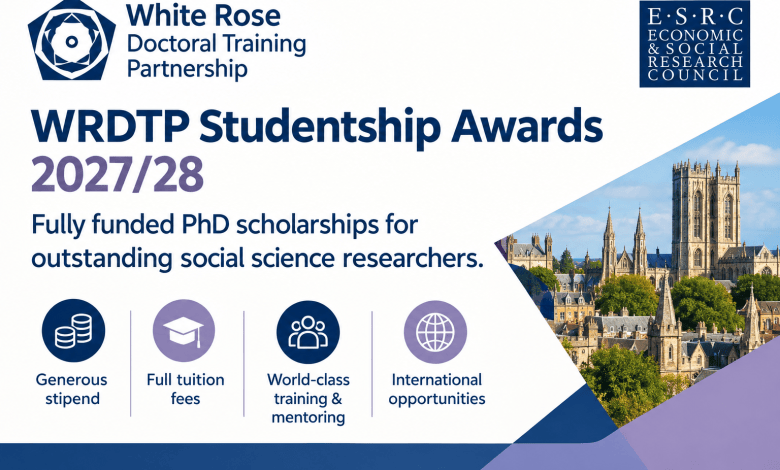Bourses de doctorat ESRC White Rose DTP au Royaume-Uni