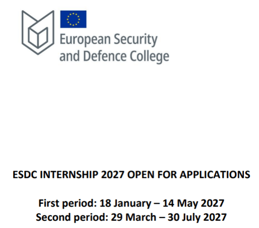 Stage Rémunéré Collège Européen de Sécurité et de Défense