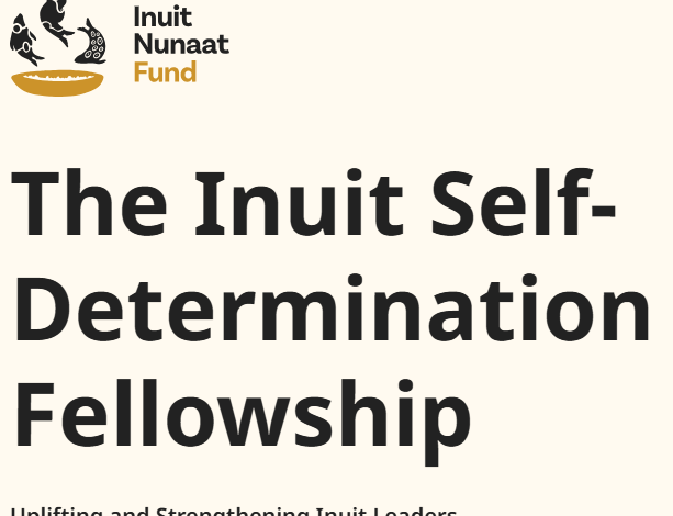 Bourse Inuit Self-Determination Fellowship 2027