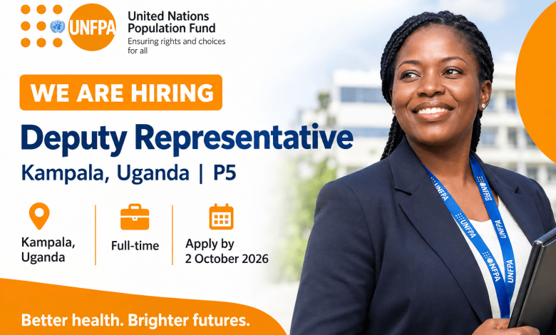 UNFPA Deputy Representative P5 Job Kampala Uganda