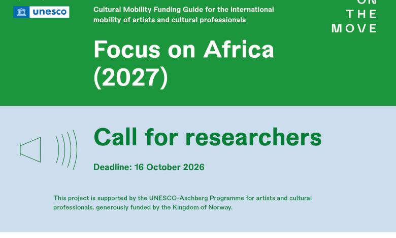 UNESCO-Aschberg Call for Researchers 2027 Africa