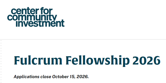 Fulcrum Fellowship 2026 : Programme de Leadership