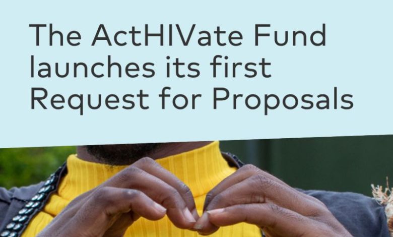 Financement ActHIVate Fund 2026 : Réponses VIH