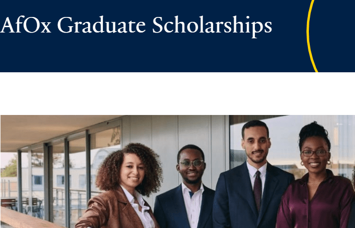 Bourses MBA Oxford AfOx 2027 : Financement complet