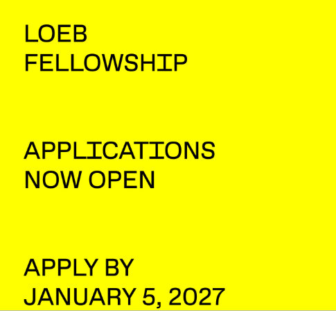 Harvard Loeb Fellowship 2027–28 : Bourse d’un an au GSD