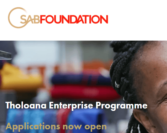 SAB Foundation Tholoana Enterprise Programme 2026