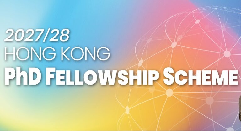 Hong Kong PhD Fellowship Scheme 2027/2028