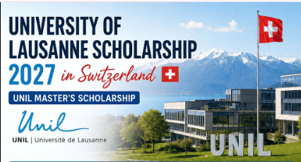 Bourse Master UNIL 2027-2028 Suisse : 1 600 CHF par mois