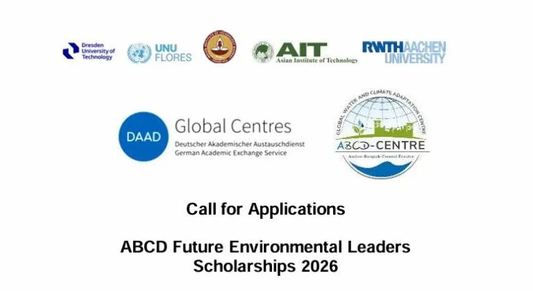Bourses ABCD Future Environmental Leaders 2026