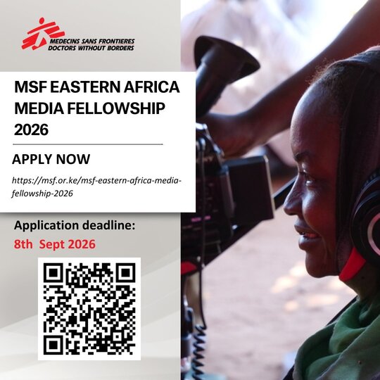 Programme de Bourse Médias MSF 2026 pour Journalistes