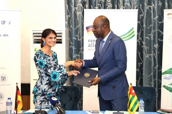 L&rsquo;Allemagne octroie 25 milliards FCFA de fonds au Togo