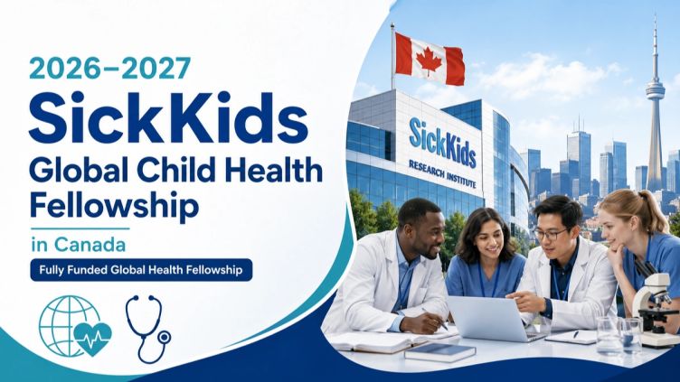 Bourse de recherche SickKids Global Child Health 2026-2027 – 6 octobre 2026
